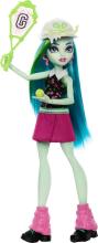 Monster High Buried Secrets – Cozy Creepover Mystery Doll Set (Half-Year Grey Theme, 5 Surprises)