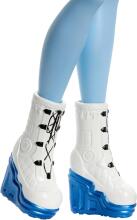 Monster High Fearbook Abbey Bominable – Art Club Doll with College Jacket, Yearbook & Creative Accessories