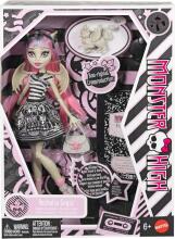 Monster High Rochelle Goyle Doll – Collector Figure with Stand, Diary & Pet Roux
