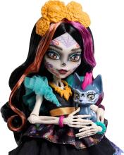 Monster High Скeлита Калаверас – яркий образ с питомцем Канделита