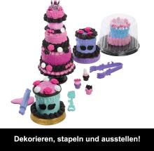 Monster High Scary Sweet Birthday Cake Set – Clawdeen Wolf Doll & Cake Decorating Playset (20+ Accessories)