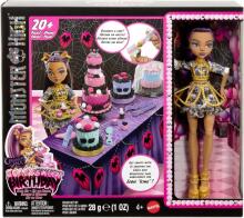 Monster High Scary Sweet Birthday Cake Set – Clawdeen Wolf Doll & Cake Decorating Playset (20+ Accessories)