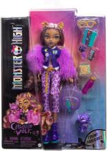Monster High Клодин Вульф – стильная кукла с питомцем Crescent