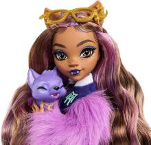 Monster High Клодин Вульф – стильная кукла с питомцем Crescent