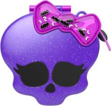 Polly Pocket x Monster High pārnēsājamais komplekts – skolas pasaule ar 3 mini lellēm