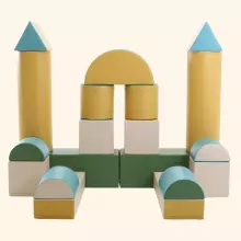 Mega Fort – Soft Play XL Building Set for Kids (Climb, Crawl & Create Adventure Blocks)