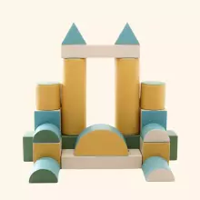 Mega Fort – Soft Play XL Building Set for Kids (Climb, Crawl & Create Adventure Blocks)