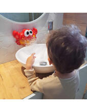 WOOPIE BABY Bath Toy Crab for Foam Making with Melody - 10 pcs