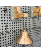 MASTERKIDZ Educational Bell Made of Bronze STEM Board Accessories
