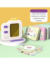 WOOPIE Graphic Tablet Doodle Board for Learning Drawing and English with 120 Cards Reader