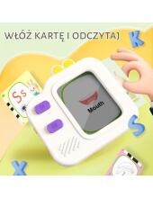 WOOPIE Graphic Tablet Doodle Board for Learning Drawing and English with 120 Cards Reader