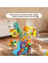 WOOPIE Interactive Construction Blocks Gears 18 pcs