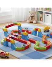 WOOPIE Magic Cube Train Magnetic Anti-Gravity Track Construction Blocks 68pcs