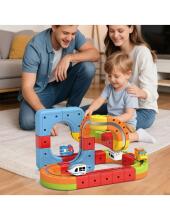 WOOPIE Magic Cube Train Magnetic Anti-Gravity Track Construction Blocks 68pcs