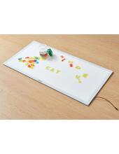 MASTERKIDZ Transparent Alphabet 52 Colorful Letters for Light Panel STEM