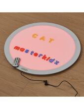 MASTERKIDZ Transparent Alphabet 52 Colorful Letters for Light Panel STEM