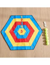 MASTERKIDZ Hexagonal Target with Velcro for Target Throwing for STEM Board