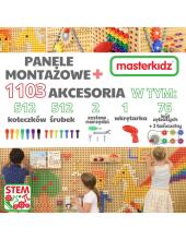 MASTERKIDZ STEM Mounting Panels 2x 120x80 cm + Accessories XXL Set