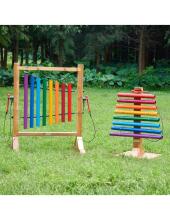 MASTERKIDZ Rainbow Musical Tower Pipe Bells Xylophone