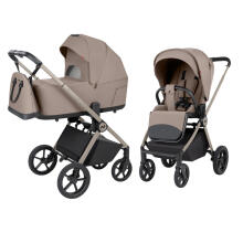 Baby stroller 2w1 CARRELLO Ultra F CRL-6556 Vintage Beige
