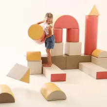Mega Fort – Soft Play XL Building Set for Kids (Climb, Crawl & Create Adventure Blocks)