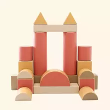 Mega Fort – Soft Play XL Building Set for Kids (Climb, Crawl & Create Adventure Blocks)