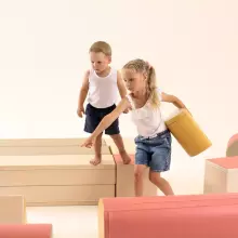 Mega Fort – Soft Play XL Building Set for Kids (Climb, Crawl & Create Adventure Blocks)
