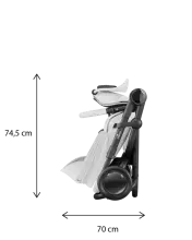 Mima Creo Art.289927 White stroller 6m+