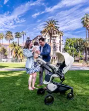 Mima Creo Art.289927 White stroller 6m+