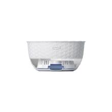 Hanging flower pot Natural &Oslash;30x14.5cm white