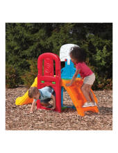 STEP2 Activity Park with Climbing, Slide, Soccer, and Basketball