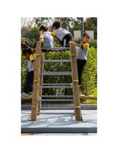 CLASSIC WORLD EDU Gym Mat Protective Trapezoidal Mat for Outdoor Tower