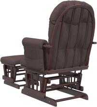 Bebe Basic Rocking Chair with Stool Art.290058 Cream Šūpuļkrēsls