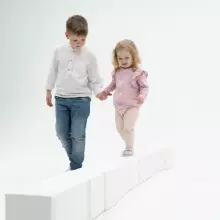 Foam Building Blocks – Soft Play Shape Set for Creative & Active Play (6 pcs)