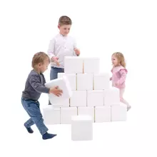 Foam Building Blocks – Soft Play Shape Set for Creative & Active Play (6 pcs)