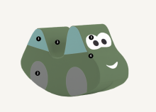 Car – CUSTOM COLOUR Soft Play Rocker
