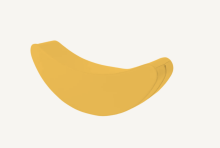 Banana – CUSTOM COLOUR Soft Play Rocker