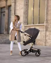 Mima Xari Max Art.290217 Сhampagne Exclusive set: stroller unit, chassis and carrycot