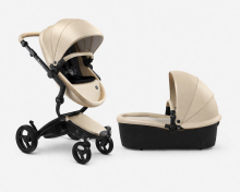 Mima Xari Max Art.290217 Сhampagne Exclusive set: stroller unit, chassis and carrycot