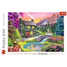 Puzzle – 500 pcs – Mountain Idyll Trefl 37325