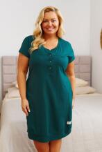 Doctornap  Cotton Night Dress Art.4348 Emerald