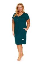 Doctornap  Cotton Night Dress Art.4348 Emerald