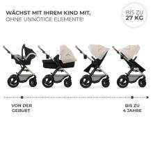Kinderkraft Moov2 Air 3in1 Art.290378 Grey 3-in-1 baby stroller