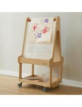 MASTERKIDZ Double-Sided Dry Erase Easel 3-in-1 on Wheels