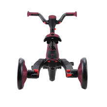 GLOBBER trīsritenis Explorer Trike Foldable 4in1, bordo, 732-202-2
