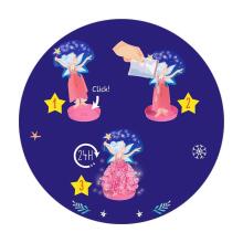 Make a Wish - Crystal Growing, 2 assorted
