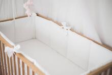 La bebe™ Cotton Art. 001 Soft and breathable cotton crib bumper 180 cm