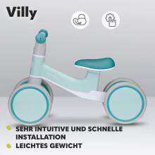 Bebe Basic Villy Art.290488 Turquoise Детский беговел без педалей