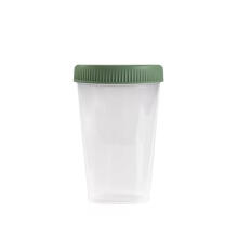 Food container Beaker round 0.4L green