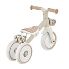 GLOBBER learning tricycle Learning Trike 2in1 Plus, coconut, 737-466